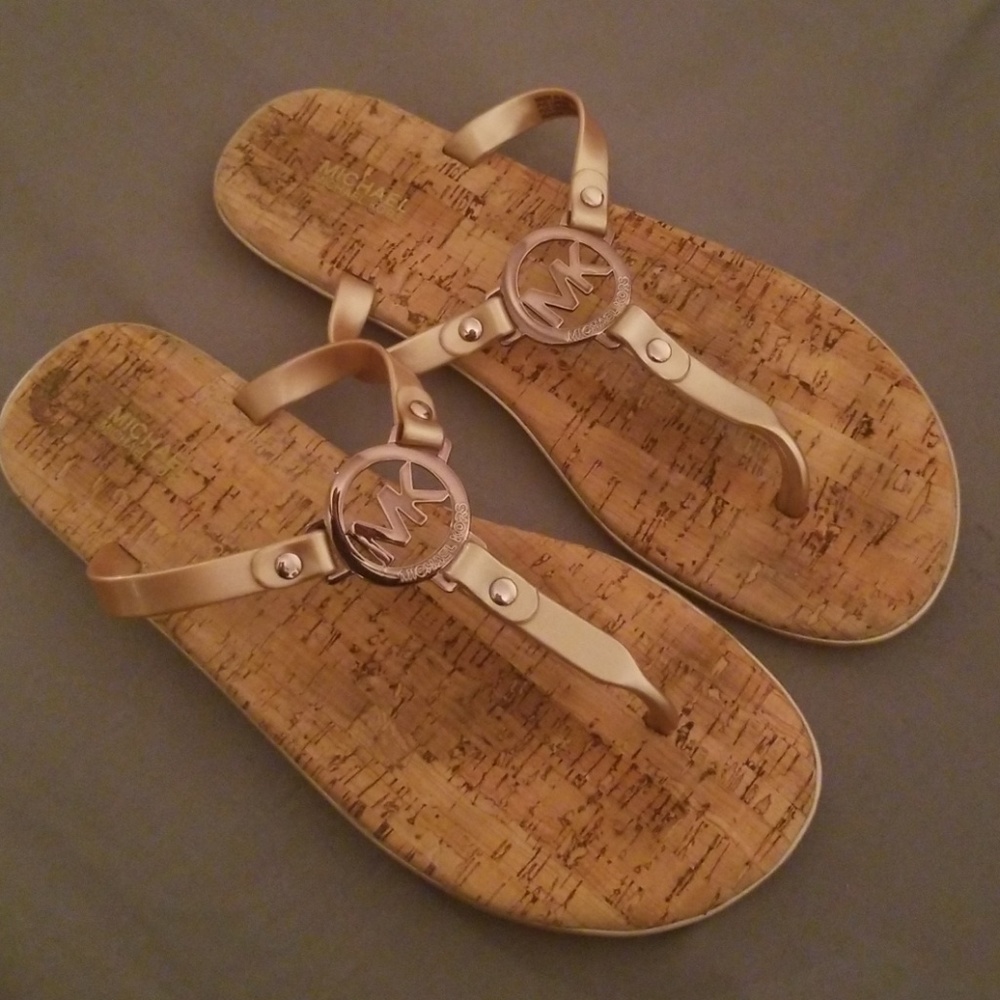 Michael Kors flip flops